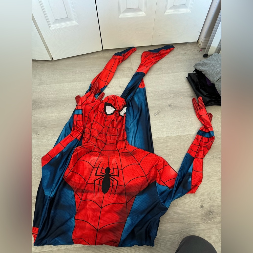 men’s large spider-man costume